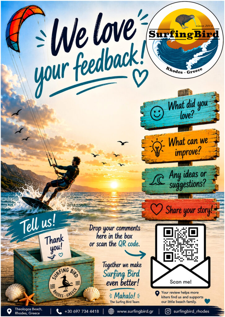 we would appreciate a feedback from you
